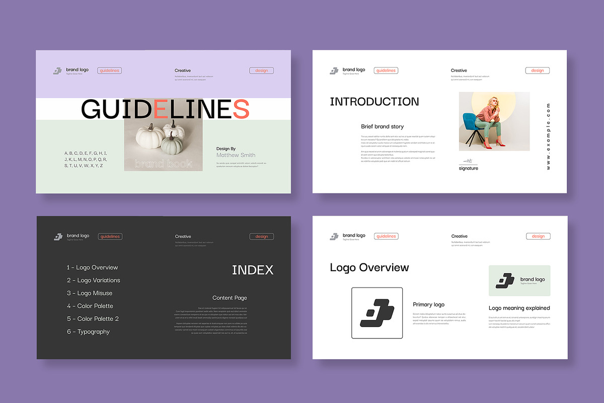 Brand Style Guide Presentation preview 2