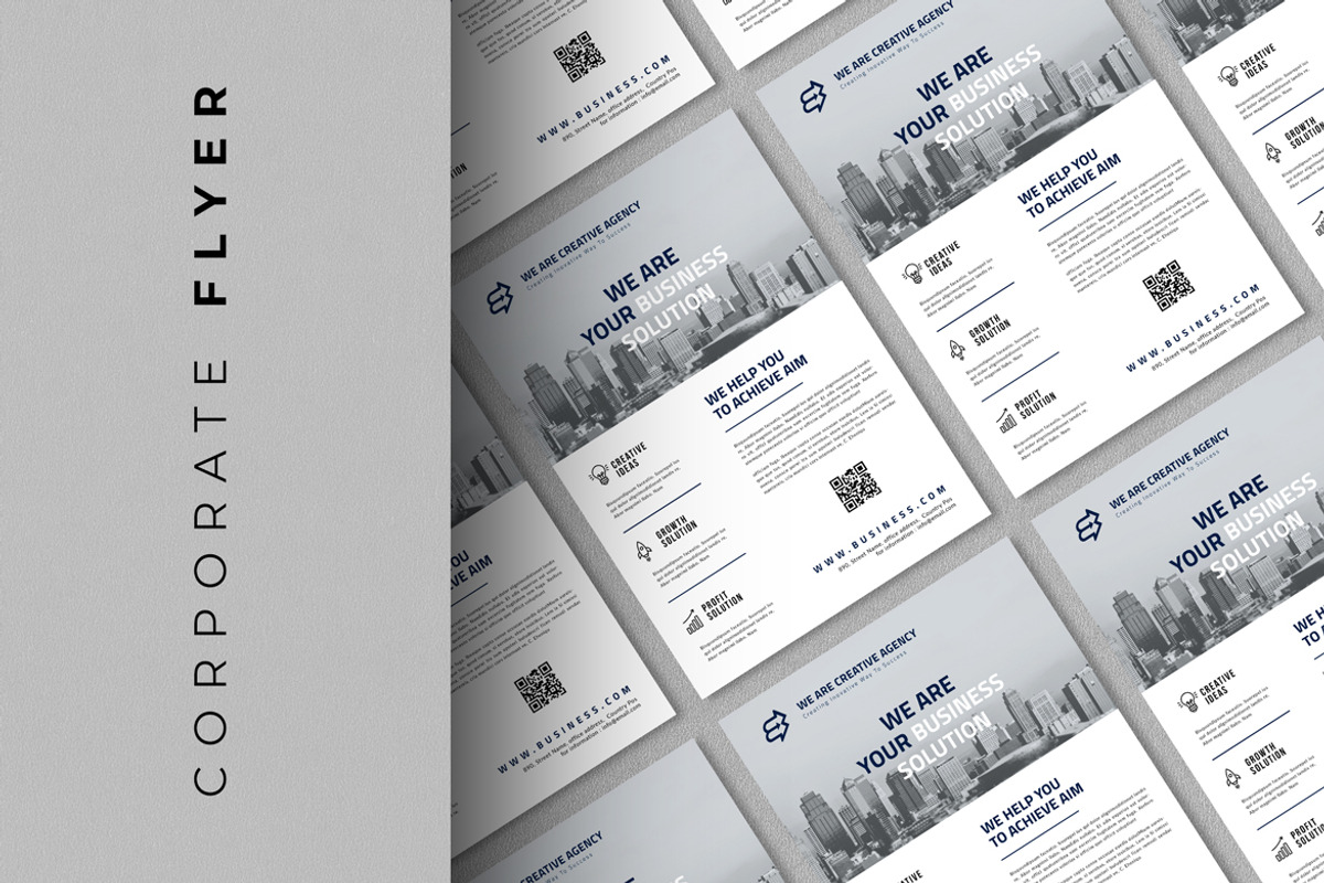 Corporate Flyer, a Flyer Template by Ahsanjaya (Photo 2 of 3)