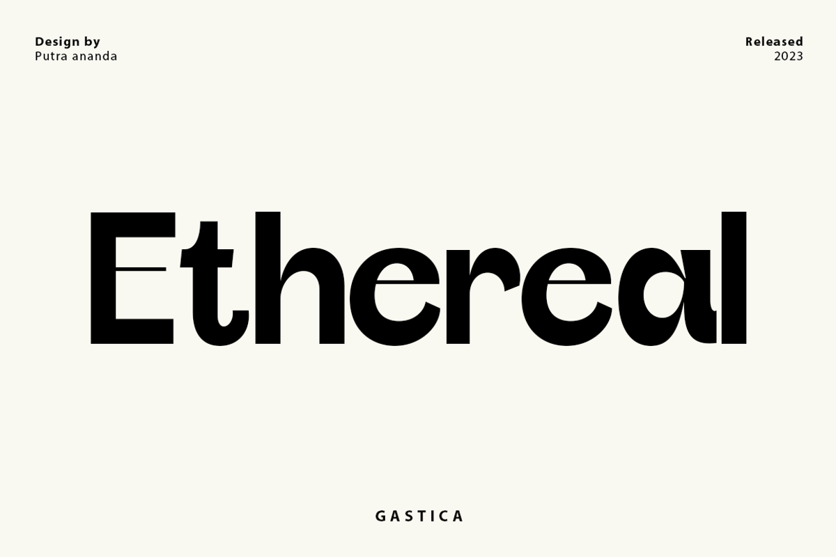 Gastica - Grostesque Typeface, a Sans Serif Font by InkwellTypeCo (Photo 2 of 12)
