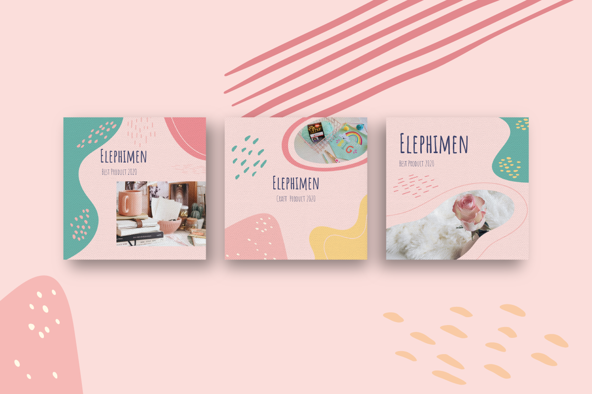 Elephimen Story & Feed Instagram, a Social Media Template by Inkofert (Photo 5 of 11)