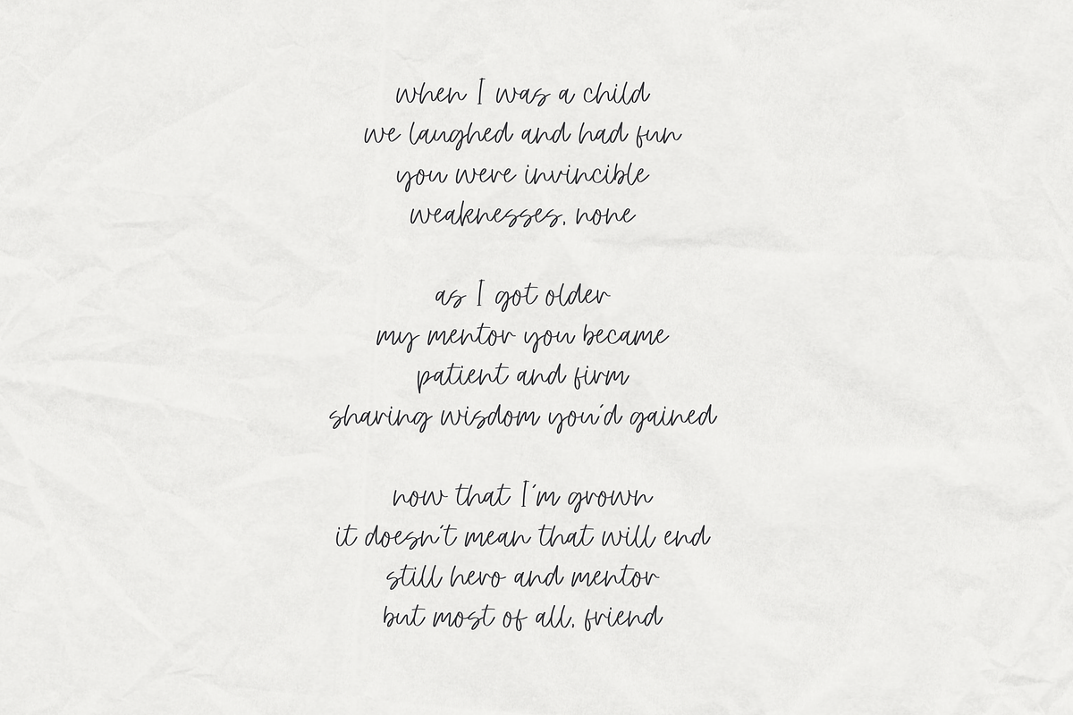 Proposal, a Font by Sofia Skoog (Photo 6 of 9)
