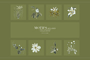 Moss Bloom Floral Patterns, a Pattern Graphic by LEAFure (Thumbnail 8 of 10)
