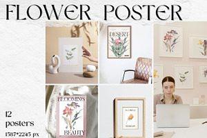 Flower Posters Collection