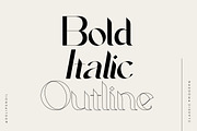 Agoka Modern Classic Typeface, a Serif Font by delipensil (Thumbnail 9 of 11)