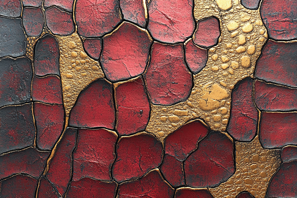 Crocodile Skin Metallic Texture, a Pattern Graphic by Printable Treasure (Photo 6 of 6)