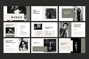 Morsh - Keynote Template