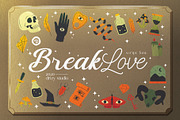 BreakLove, a Script Font by Drizy (Thumbnail 1 of 9)