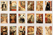 NOSTALGIC CIRCUS CLIPART, a Person Illustration by Daring Digies (Thumbnail 3 of 10)