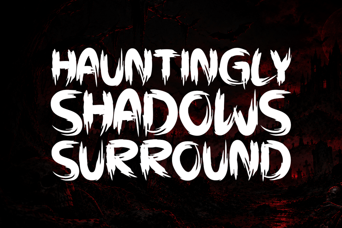 Evil Roar Typeface, a Handwritten Font by Seemly Fonts (Photo 4 of 6)