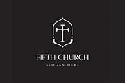 Church Logo Template, a Branding & Logo Template by BrandPacks (Thumbnail 2 of 5)