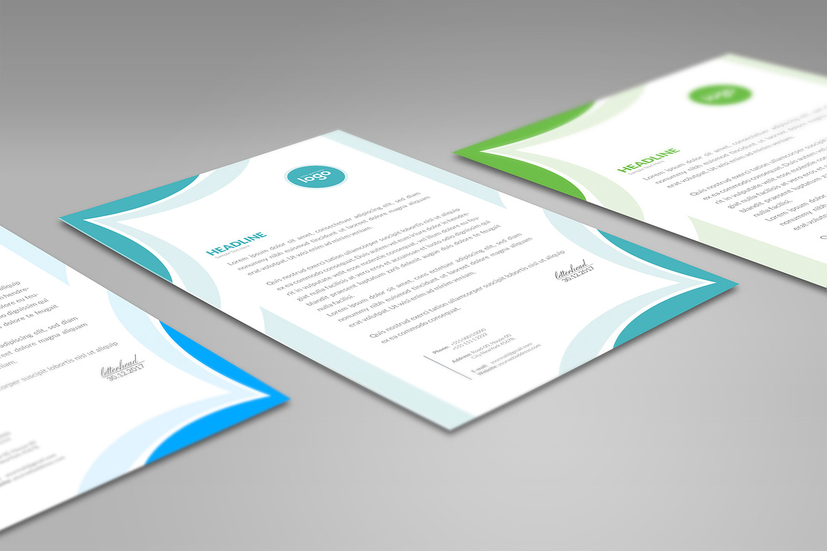 Letter Head, a Stationery Template by ZAAS (Photo 5 of 6)