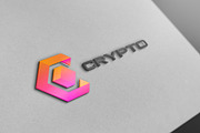 Crypto Letter C Logo, a Branding & Logo Template by Design_Planet (Thumbnail 1 of 4)