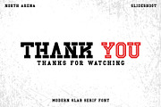 North Arena - Slab Serif Font, a Slab Serif Font by Idea Studio (Thumbnail 12 of 12)