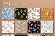 Golden & Mistletoe Charm, a Pattern Graphic by MSNTY STUDIOX (Thumbnail 3 of 26)