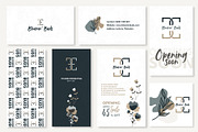 Flower Shop Brand Kit, a Branding & Logo Template by The Graphic Glow (Thumbnail 1 of 7)