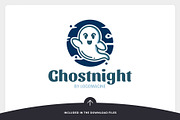 Ghost Night Logo Template, a Branding & Logo Template by LOGOMAGINE (Thumbnail 9 of 16)