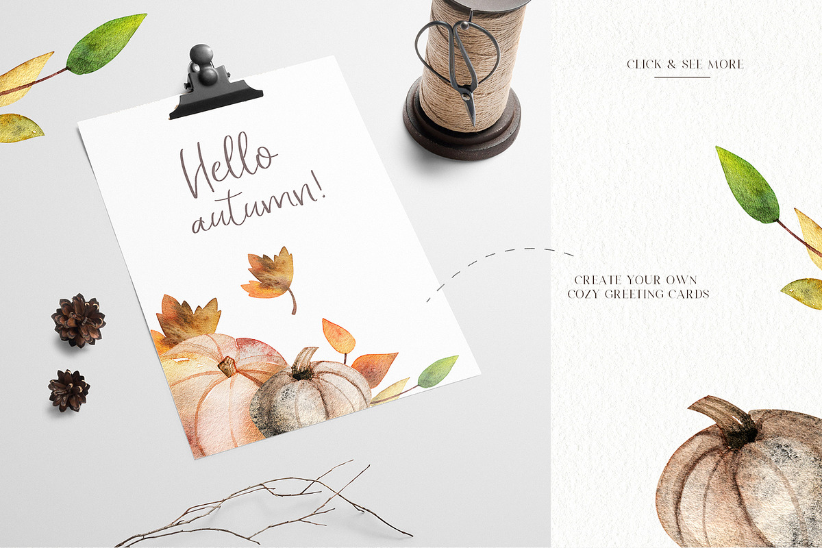 Autumn Time, a Decorative Illustration by svetsum (Photo 3 of 8)