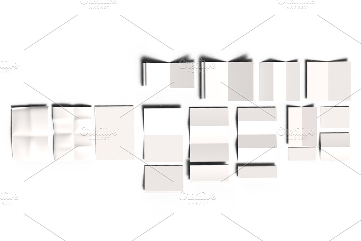 Clean Paper 3D Model 17 things, an Object 3D Model by Casa Mandarina (Photo 2 of 4)