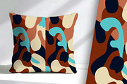 Coffee and Cream Abstract Modern Art, a Decorative Illustration by Sharon Schwalbe (Thumbnail 3 of 6)