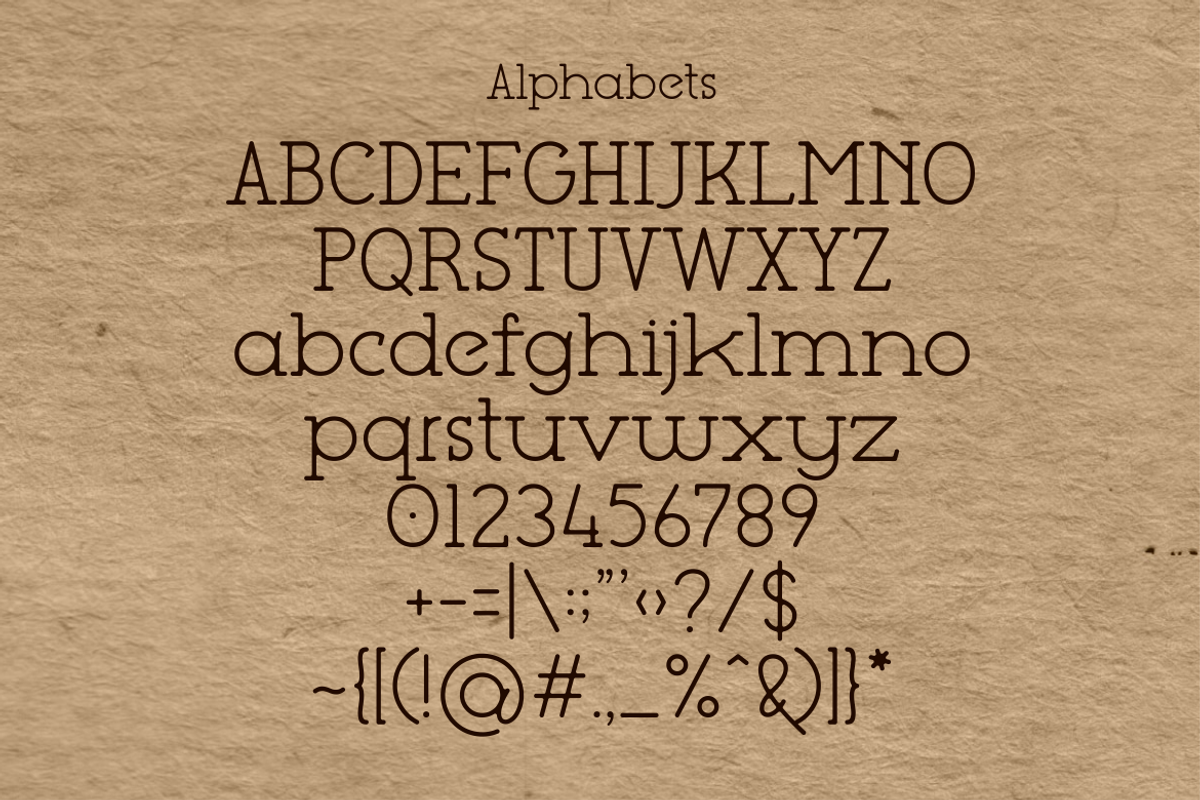 Be Type Reborn Lite Serif Font, a Serif Font by Monoletter Studio (Photo 3 of 6)
