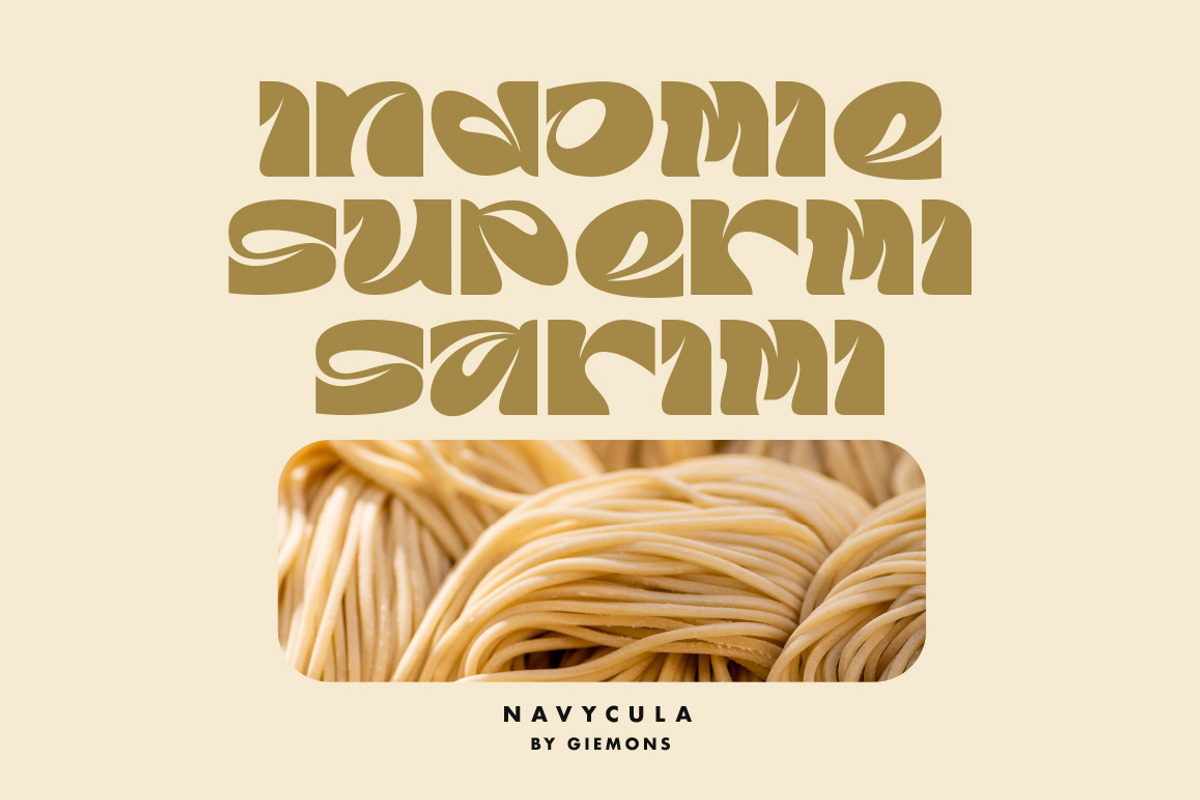 Navycula Font - Twist bold, a Serif Font by giemons™ (Photo 4 of 10)