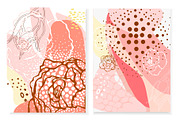 Abstract Floral backgrounds, a Flyer Template by Polanika (Thumbnail 2 of 7)