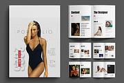 Fashion Portfolio Design Template, a Print Template by MightyDesign (Thumbnail 1 of 6)