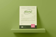 Honcha Matcha Cafe - Letterhead, a Card Template by VUNIRA (Thumbnail 3 of 3)