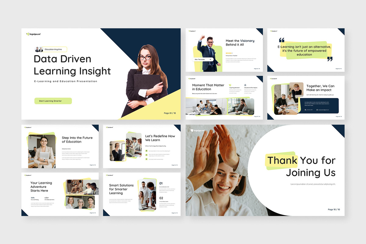 E-Learning and Education PowerPoint, a Presentation Template by Antstheme (Photo 2 of 2)