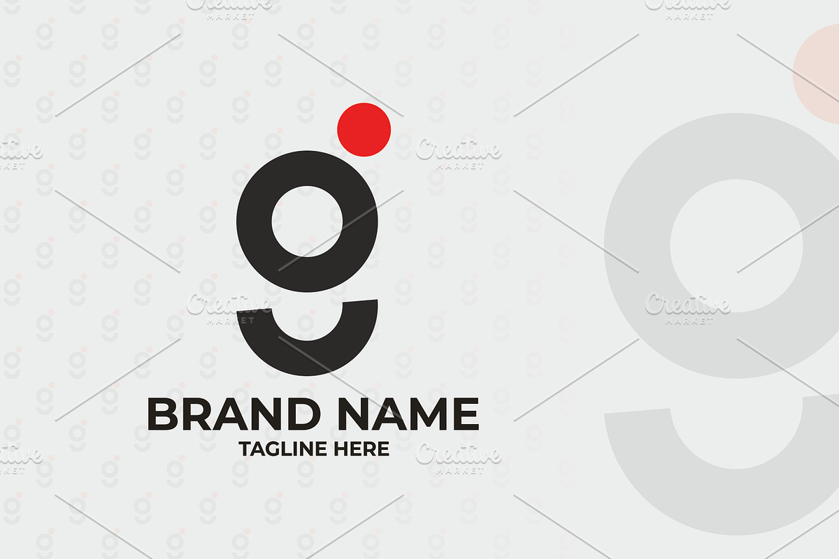 Letter G Logo - G Brand Logo, a Branding & Logo Template by designnprints (Photo 2 of 4)
