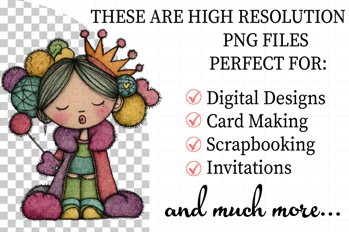 Girly Happy New Year Clipart, an Illustration by Daily.Designs (Photo 2 of 5)