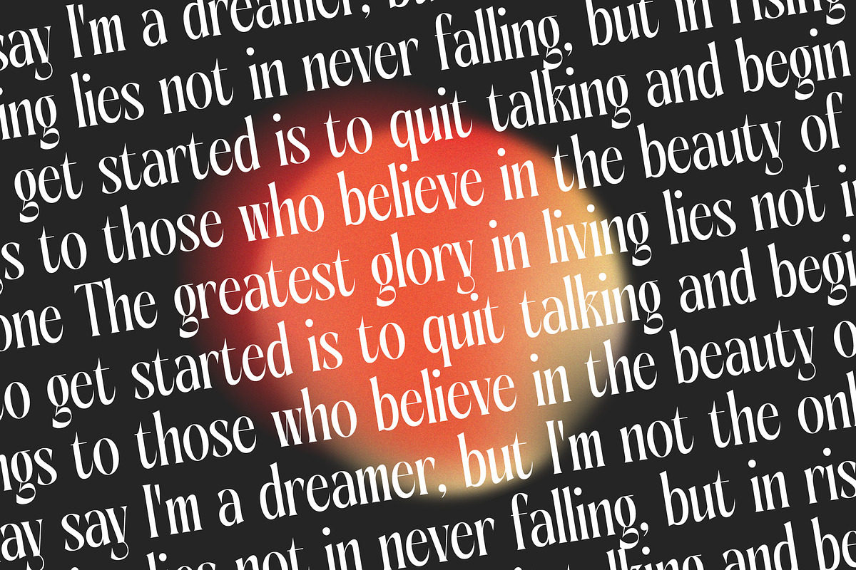 Aligner Tall Modern Serif Display, a Serif Font by timelesstype.co (Photo 17 of 20)