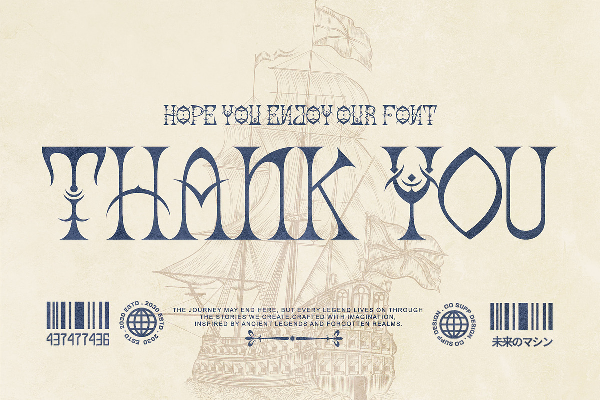 Eldrune - Fantasy Serif Font, a Serif Font by Letterara (Photo 14 of 14)