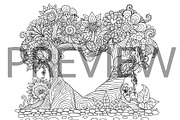 35 Valentine's coloring, an Animal Illustration by Somjai King (Thumbnail 4 of 36)