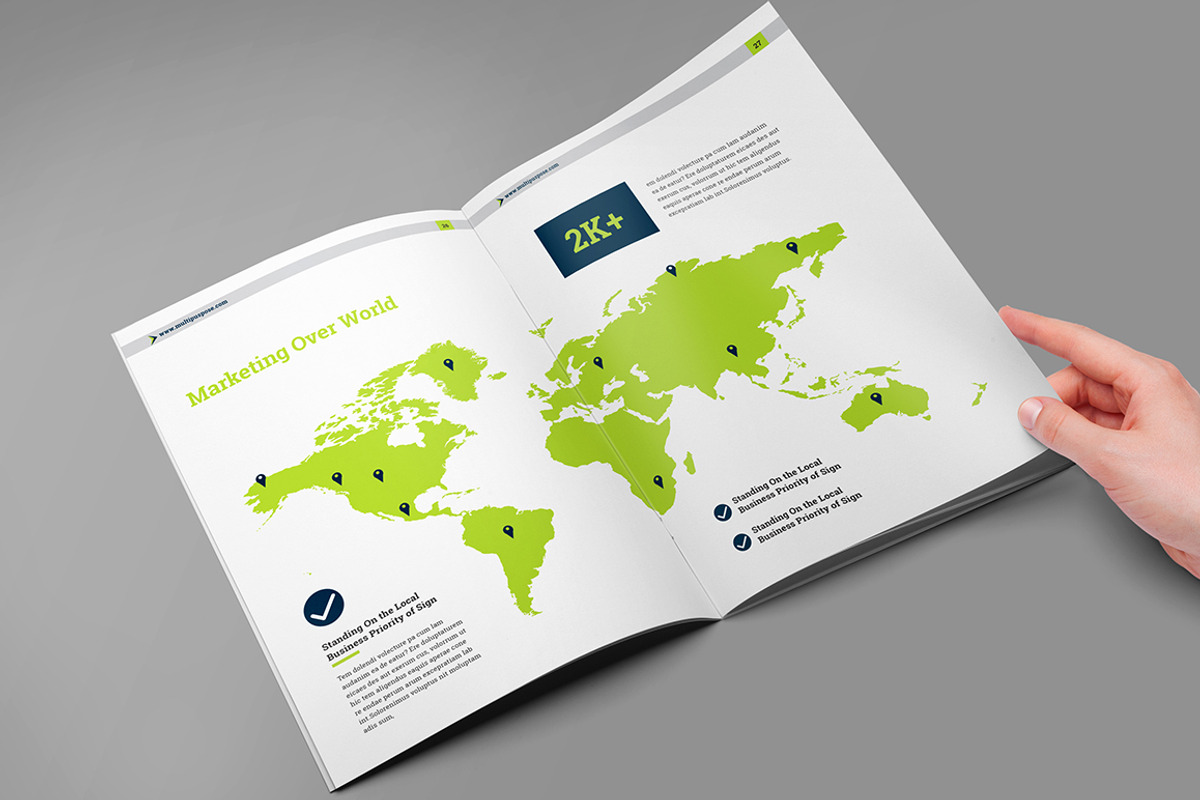 Clean Corporate Annual Report_V10, a Brochure Template by Layout Design (Photo 6 of 6)