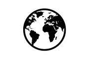 Global Earth World Map Icon Bundle, an Icon by musafir_fashion (Thumbnail 7 of 10)