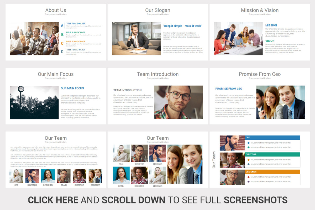 Vision And Mission PowerPoint Design, a Presentation Template by OceanArt (Photo 10 of 14)