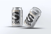 Soda Can Mock-Up, a Product Mockup by DesignRushMarket (Thumbnail 3 of 8)