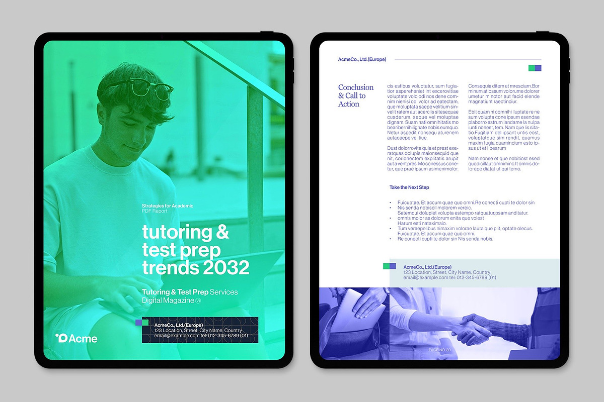 Modern Education Brochure Template, a Brochure Template by BrandPacks (Photo 5 of 6)