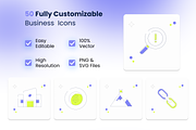 Vertex-Business Icon Pack, a Solid Icon by Premast (Thumbnail 2 of 5)
