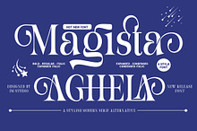 Magista Aghela (8 Style Font)