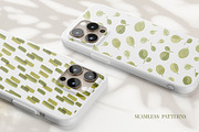 Olive abstract patterns watercolor, a Texture Illustration by YarovaArt (Thumbnail 20 of 21)