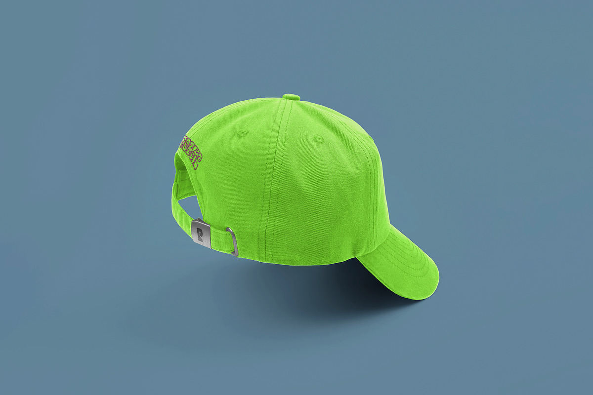 Realistic Polo Caps Mockup 2, a Hat Mockup by Uncentrifuged Pressure (Photo 13 of 19)