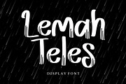 Lemah Teles, a Handwritten Font by Letterafa Studio (Thumbnail 1 of 5)