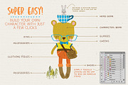 The Cute Critter Creator, an Animal Illustration by Lisa Glanz (Thumbnail 3 of 16)