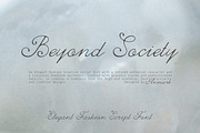 Beyond Society Fashion Script Font, a Script Font by AnMark (Thumbnail 13 of 13)