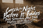 Huntwakes Midnight Slash Grunge font, a Handwritten Font by HypeWorksCo (Thumbnail 4 of 15)