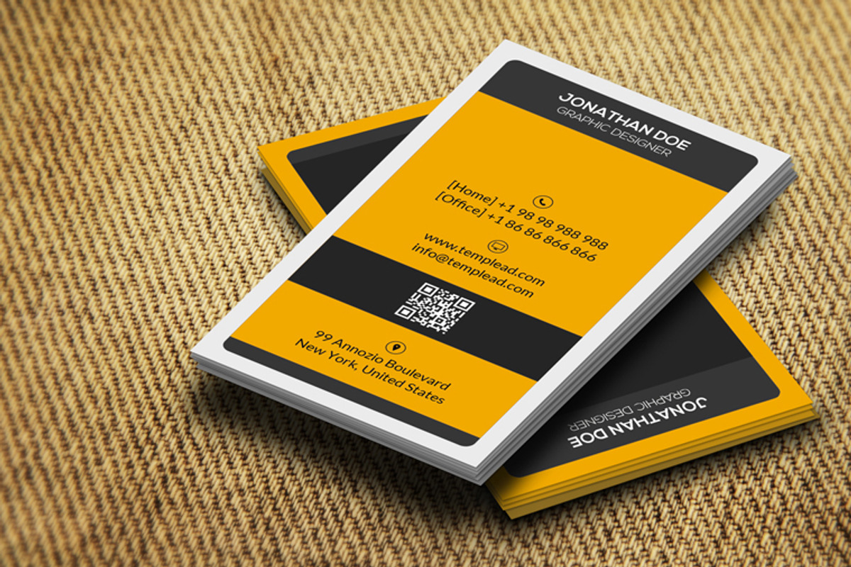 Corporate Business Card CM176, a Business Card Template by annozio (Photo 1 of 3)