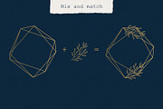 Set of floral frames & wreaths, an Illustration by Anatartan Design (Thumbnail 4 of 10)