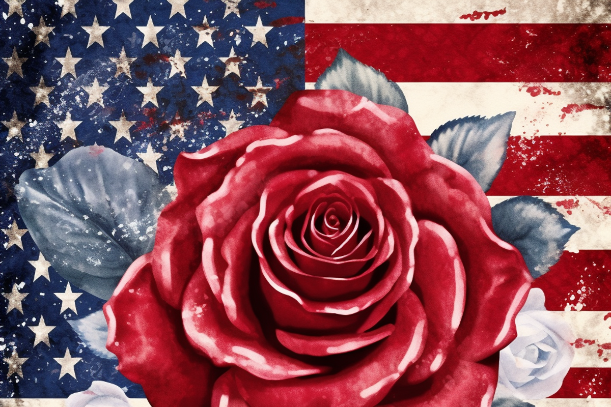 Patriotic Rose